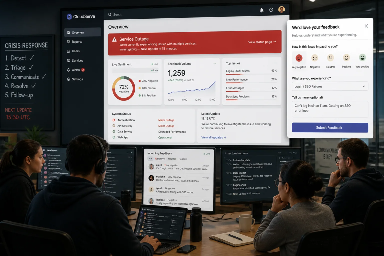 How Feedback Widgets Can Strengthen Crisis Management and Rebuild Brand Reputation During Negative Events