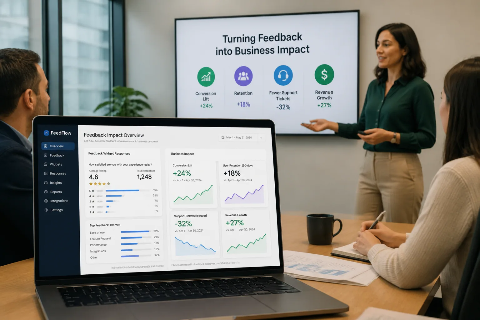 How to Quantify the Business Impact of Real-Time Visitor Feedback