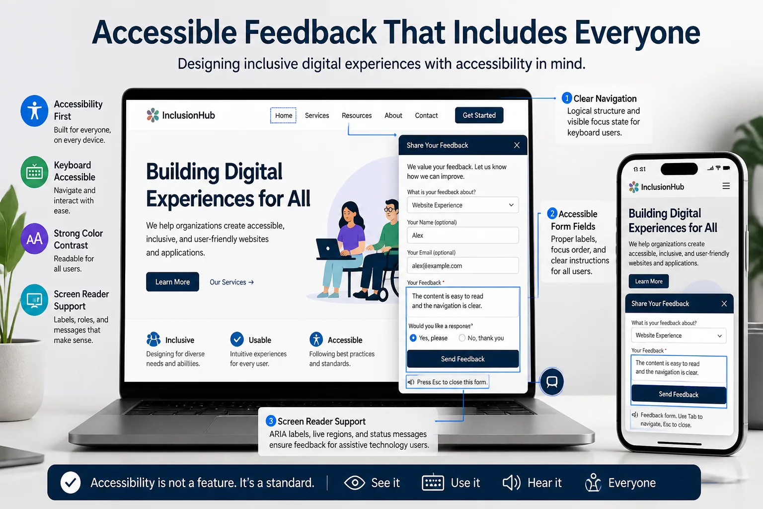 How to Use Feedback Widgets to Elevate Accessibility & Inclusivity on Your Website